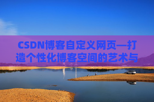 CSDN博客自定义网页—打造个性化博客空间的艺术与技巧